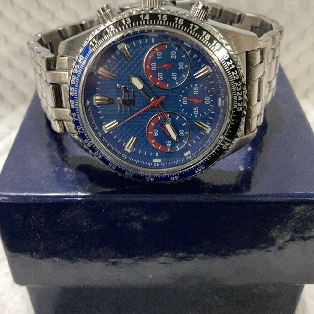 32 Degrees 14085 Blue Face Mens Watch